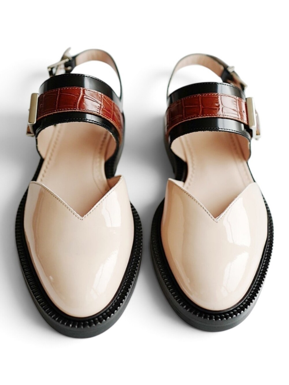 INCH2 Vinyl Closed Toe Sandal 40 - Picture 2 of 10